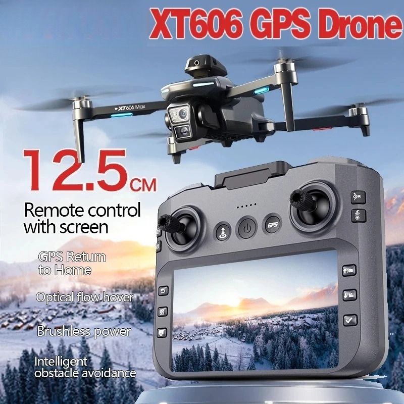 Original XT606 MAX GPS Drone 4 - đánh giá và giá Jjrc Drone X12