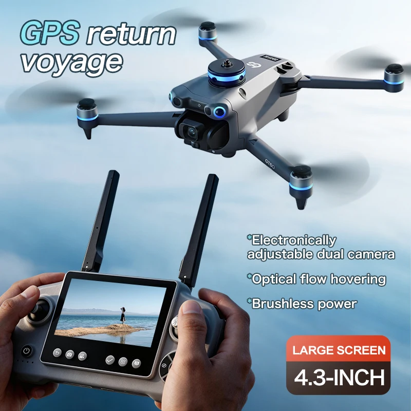 GT60 4K/6K/8K Camera GPS Drone - đánh giá và giá Drone Gps Mount