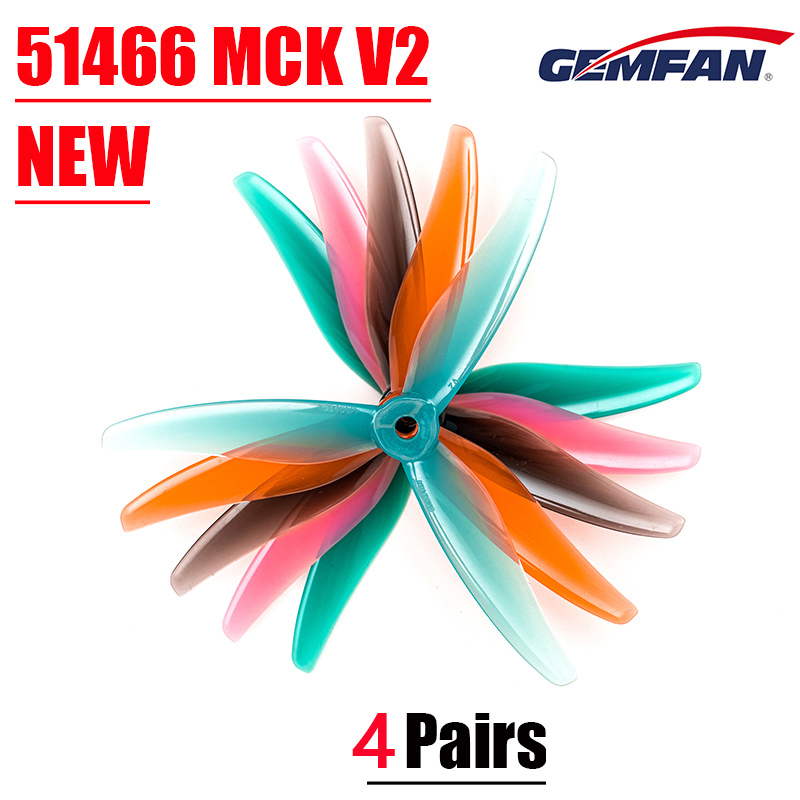 4 Pairs GEMFAN 51466 MCK  5 in - đánh giá và giá Drone Battery Strap