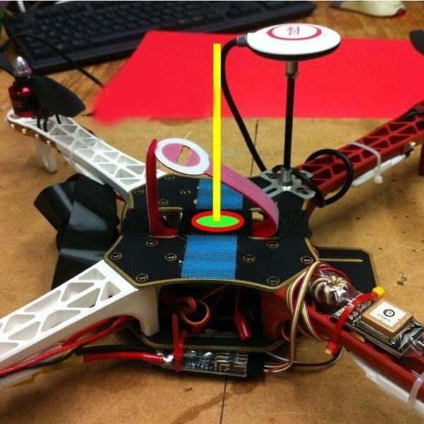 Cnc Aluminum GPS Folding Anten - đánh giá và giá Drone Gps Mount