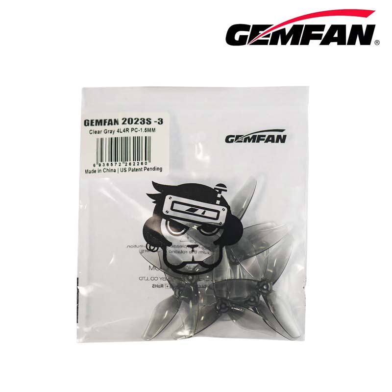 12Pairs(12CW+12CCW) Gemfan 202 - đánh giá và giá Drone Motor